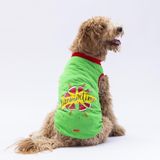 Pawstar Yeşil Summer Time Büyük Köpek Tişörtü - Köpek Kıyafeti (15 KG-45 KG) 7XL