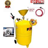 PAX 100 Litre Köpük Tankı – 8 Metre Metal Hortumlu Profesyonel Oto Yıkama ve Köpük Püskürtme Tankı