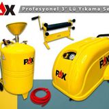 Pax 200 Bar Yikama 100 Litre Kopuk Tanki Ve Bez Sikma Merdanesi Seti