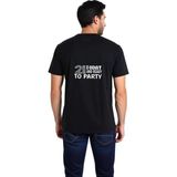 PayBuy 21 Yaş Partiye Hazır Tasarımı Baskılı Erkek Tişört - Siyah - 2XL