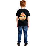PayBuy Basketbol Şampiyonluğu 2K18 Baskılı Çocuk Tişört - Siyah - 2XL