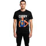 PayBuy Erkek Basketbol Sporcusu Baskılı Tişört Şef Yemeği Slogan Retro Tasarım Rahat Kesim Günlük Modern - Siyah - 2XL