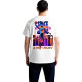 PayBuy Erkek Basketbol Uzay Teması Baskılı Tişört Tune Squad A New Legacy Dinamik Spor Tasarımı Günlük - Beyaz - XL