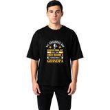 PayBuy Erkek Oversize Basketbol Dede Baskılı Kısa Kollu Tişört Retro Desen Rahat Kesim Günlük Modern Şık - Siyah