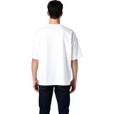 PayBuy Erkek Oversize Tişört Geometrik Çiçek Mandala Deseni Baskılı Rahat Kesim Kısa Kol Günlük Modern - Beyaz - 2XL