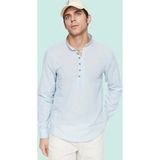 PayBuy Erkek Slim Fit Hakim Yaka Pamuklu Keten Görünümlü Gömlek Günlük Kullanım Dayanıklı Malzeme
