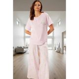 PayBuy Kadın Çiçekli %100 Pamuklu Rahat Pijama Takımı Özel Tasarım Profesyonel Görünüm Özenle Seçilmiş