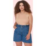 PayBuy Kadın Geniş Paça Denim Şort Yüksek Bel Pamuklu Günlük Kombinler Yaz Aylarının Vazgeçilmezi