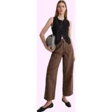 PayBuy Kadın Leopar Desenli Baggy Jean Pantolon Pamuk Günlük Kombinler Yaz Aylarının Vazgeçilmezi