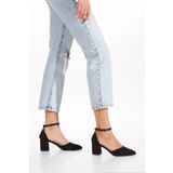 PayBuy Kadın Moda Şık Klasik Kısa Düğün Nişan Gece Abiye Ayakkabı