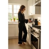 PayBuy Kadın Viskon Dokuma Gömlek ve Pantolon Pijama Takımı Şık Detaylı Fonksiyonel Dayanıklı Spor