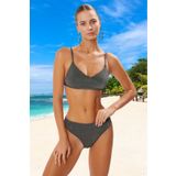 PayBuy Simli Bikini Takımı Su Sporları İçin Esnek Kumaş Yaz Koleksiyonu Klora Dayanıklı