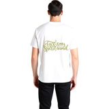 PayBuy Taco Ruhum Hayvan Mizah Tasarımı Baskılı Erkek Tişört - Beyaz - 2XL