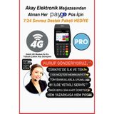 Paygo PRO 4g Yeni Model Temassız, QR okuma Dokunmatik Yazarkasa Pos Mobil *(Yazar Kasa Pos Cihazı)* Paygo SP360