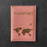 Payidar Hediyelik Payidar Pembe Pasaport Kılıfı Dikey Kartlık İmitasyon Deri Günlük Kullanım İçin Şık Tasarım