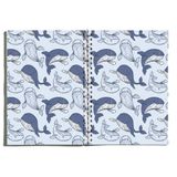 Paytak Moda PYTKDFTR301 Balina A5 96 Yaprak Çizgisiz Spiralli Defter