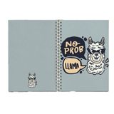 Paytak Moda PYTKDT0234 A5 No Problama Lama Tasarım 96 Yaprak Çizgisiz Spiralli Defter