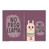 Paytak Moda PYTKDT0262 A5 Lama No Problama Tasarım Çizgisiz Spiralli Defter