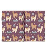Paytak Moda PYTKDT0263 A5 Lama Tasarım Çizgisiz Spiralli Defter