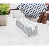 Pazar Kapısı Akordiyon Organizer Çekmece Içi Düzenleyici Small - Açık Gri
