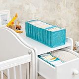 Pazar Kapısı Baby Akordiyon Çekmece Düzenleyici (Small, Mavi)