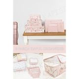 Pazar Kapısı Baby Lüks 6'lı Bavul Organizer Seyahat, Hastane Çantası Pembe