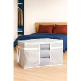 Pazar Kapısı Pencereli Yastık Kazak Hurç Organizer Düzenleyici (75 x 40 x 40)