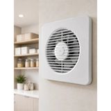Pazarcan Dekoratif Banyo Mutfak Aspiratörü 150 mm 20,8 x 20,8 cm 20 W Havalandırma Fanı - 2 Adet