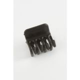 Pazarcan Düz Siyah Renkli Mandal Toka 4 Cm