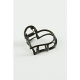 Pazarcan Kalp Metal Mandal Toka 4 Cm