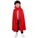 Pazarcan Kırmızı Renk Yakalı Pelerin Çocuk Boy 90 cm - Seçenek