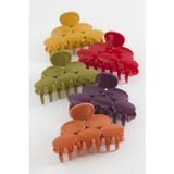 Pazarcan Oval Benekli Renkli Mandal Toka 8 Cm