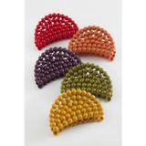 Pazarcan Oval Renkli Mandal Toka 8 Cm