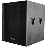 Pazarcan Pro-Main MS-1018SA 46 cm 1200 Watt Aktif Ahşap Kabin Subwoofer