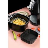Pazarika Airfryer Silikon Pişirme Kabı Tüm Airfryer'lere Uyumlu - Siyah