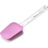 Pazarika Plastik Saplı Silikon Spatula Pembe