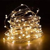 Pazariz 10 Metre Şerit Peri Led Pilli