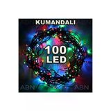 Pazariz 100Adet Prinç Led Renkli 400Cm Yılbaşı Kamp Parti Ağacı Süsü,Kumandalı Değiş