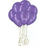 Pazariz 100'lü Lateks Metalik Balon Mor