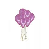Pazariz 100Lü Lateks Pastel Balon Fuşya 12İnç