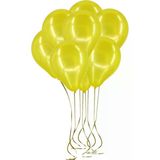 Pazariz 100Lü Lateks Pastel Balon Sarı 12İnç