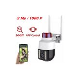 Pazariz 1080p Speed Dome Wifi Kablosuz Dış Mekan Camera Çakarlı Güvenlik Kamerası Hareket Sensörlü