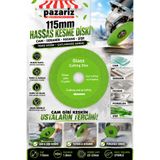 pazariz 115 mm Elmas Karbür Çok Amaçlı Kesici Testere Diski – Demir, İnşaat Demiri, Taş, Seramik ve Profil Kesme Diski Çok Amaçlı Metal Kesme Disk 115Mm X 22-23Mm