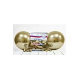 Pazariz 12 Inç Standart Boy Krom Balon Gold 50 Adet
