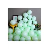 Pazariz 12 Inç Standart Boy Makaron Balon Mint 100 Adet