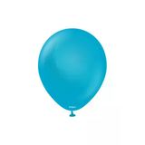 Pazariz 12 Inç Standart Boy Retro Balon 10 Adet Mavi Cam