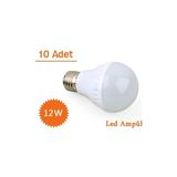 Pazariz 12W Enerji Tasarruflu Led Ampul ( 10 Adet)