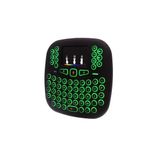 Pazariz 2.4ghz I18 Mini Kablosuz Klavye Touch Pad Işıklı Klavye