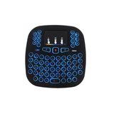 Pazariz 2.4Ghz I18 Mini Kablosuz Touch Pad Işıklı Klavye