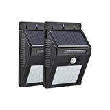 Pazariz 2 Adet Solar Güneş Enerjili 20 Led 1W Ledli Bahçe Aydınlatma Solar Dış Mekan